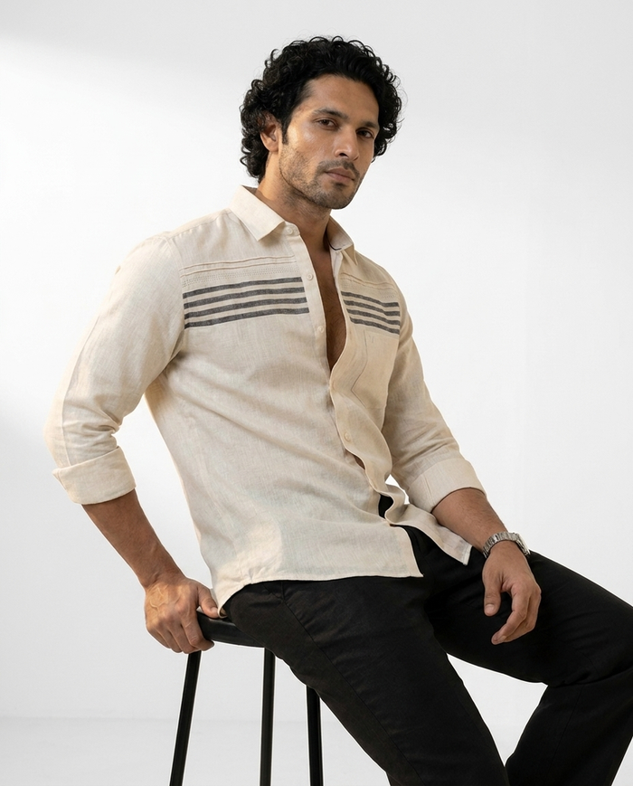 Botanical Weave Shirt