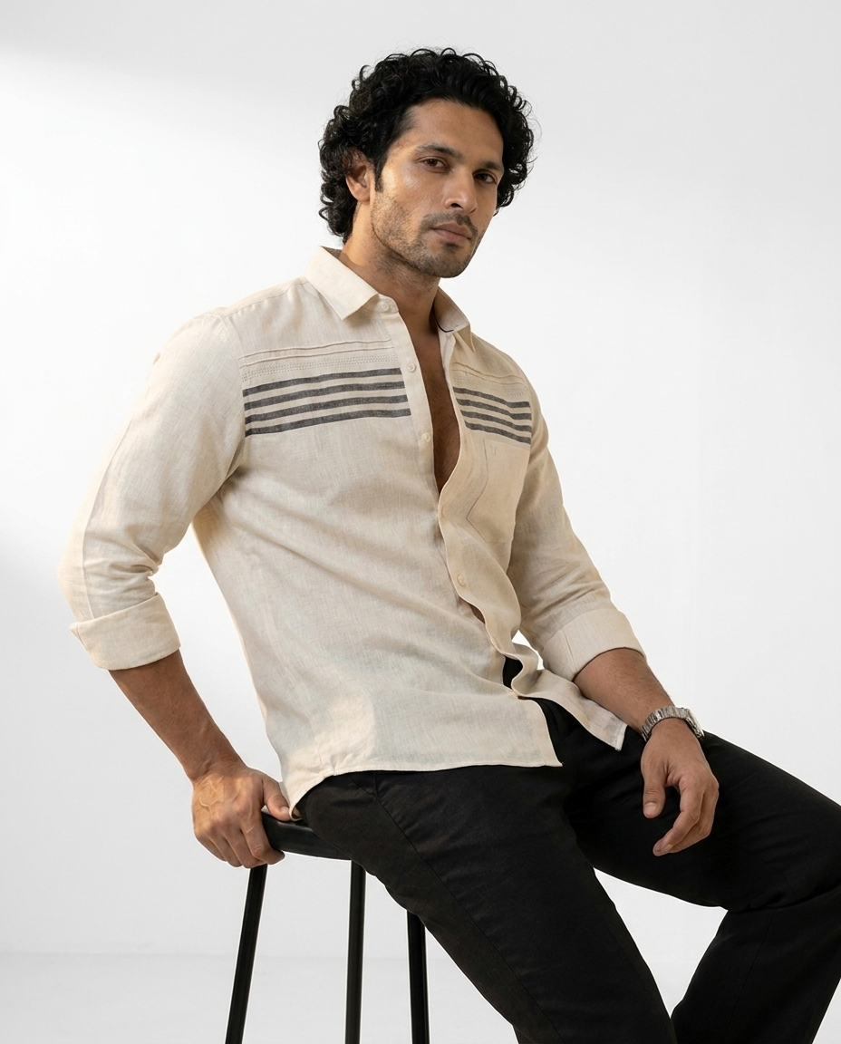 Botanical Weave Shirt
