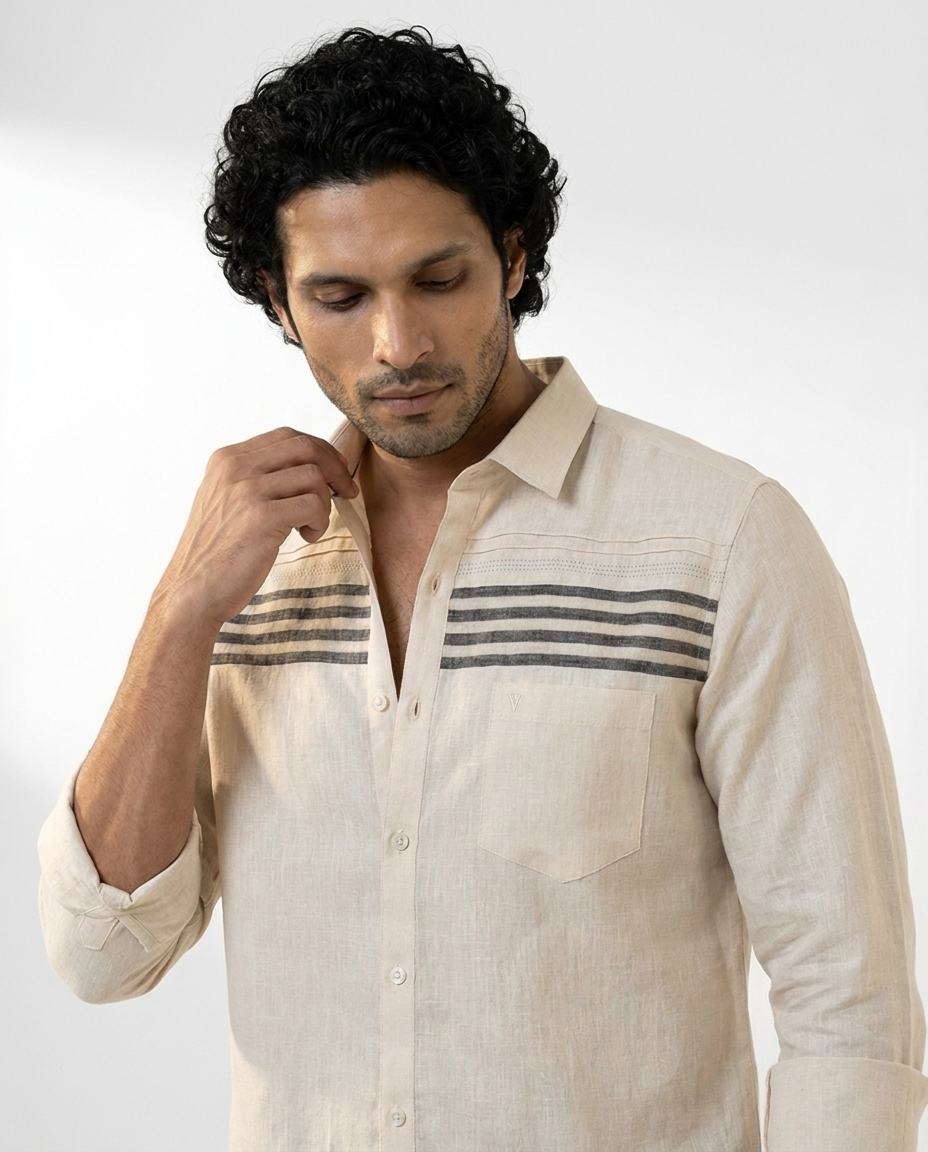 Botanical Weave Shirt