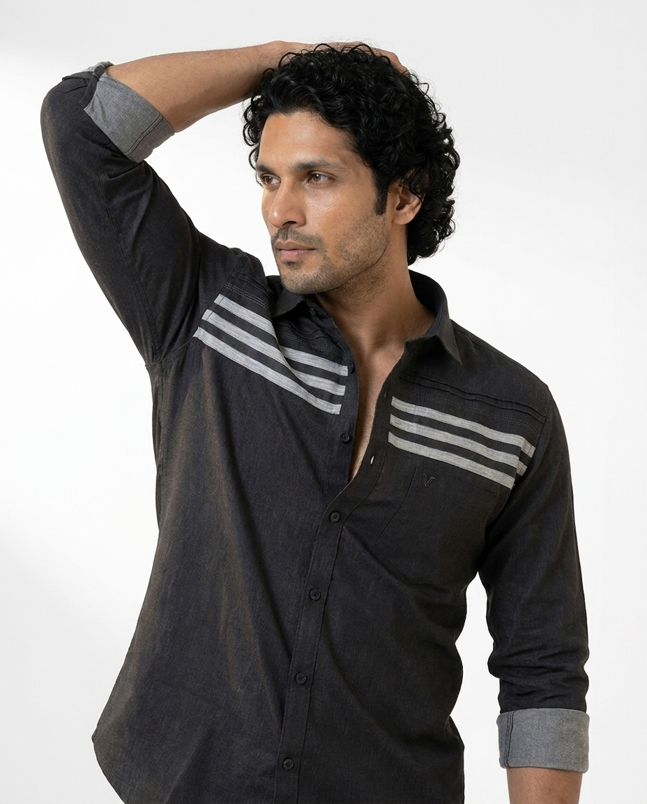 Signature Stripe Linen Shirt