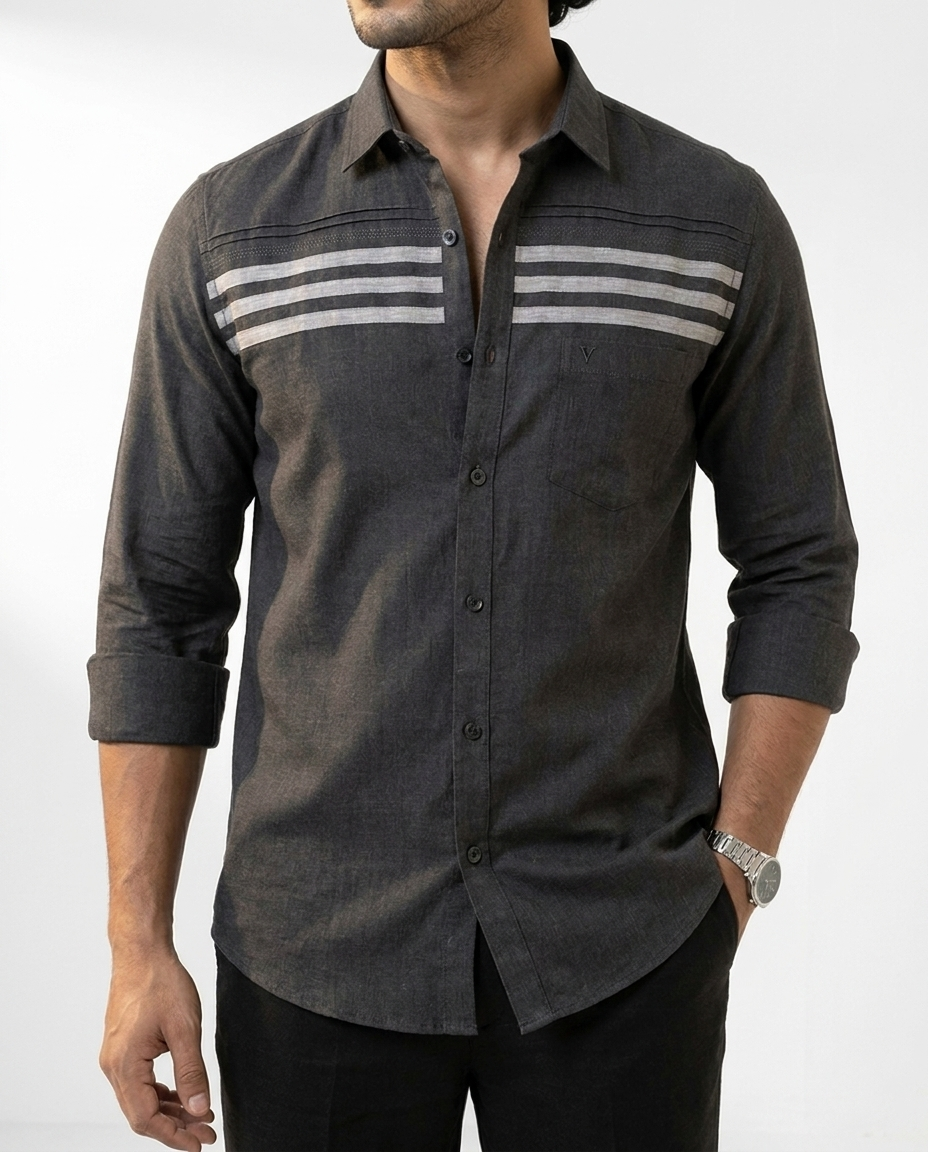 Signature Stripe Linen Shirt