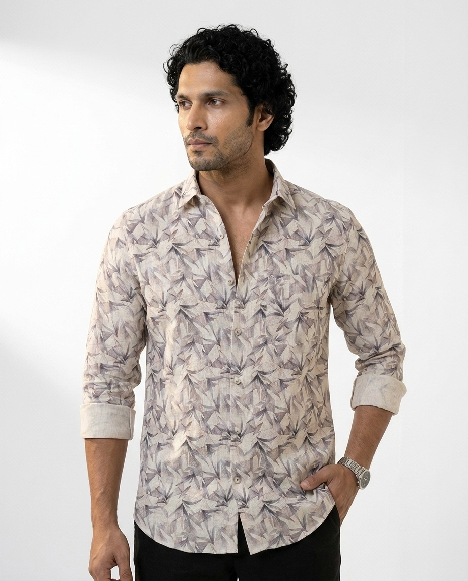 Botanical Leaf Shirt