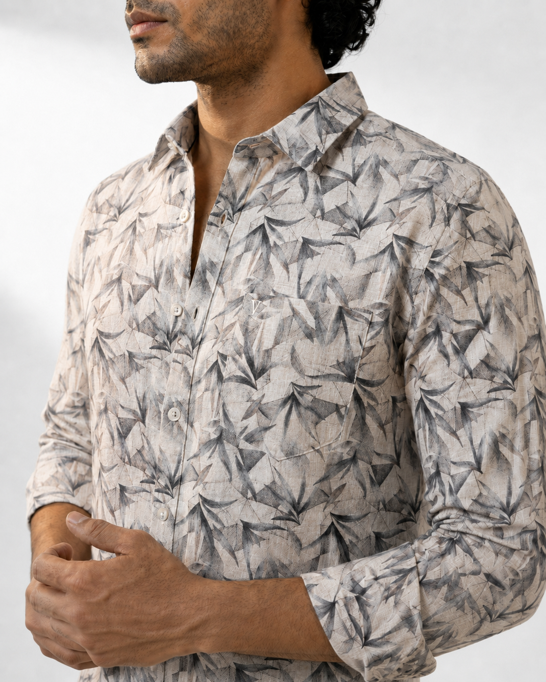 Botanical Leaf Shirt