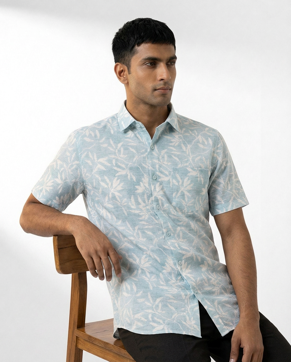 Leaf Vine Print Shirt