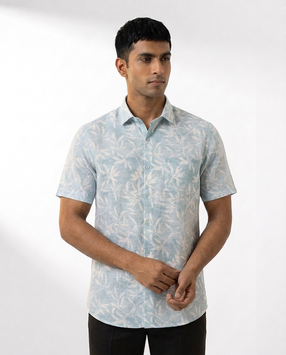 Leaf Vine Print Shirt