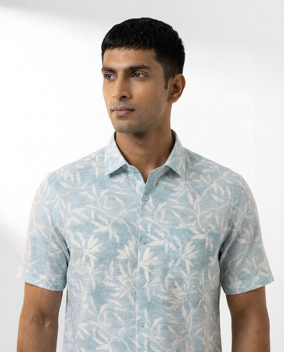 Leaf Vine Print Shirt