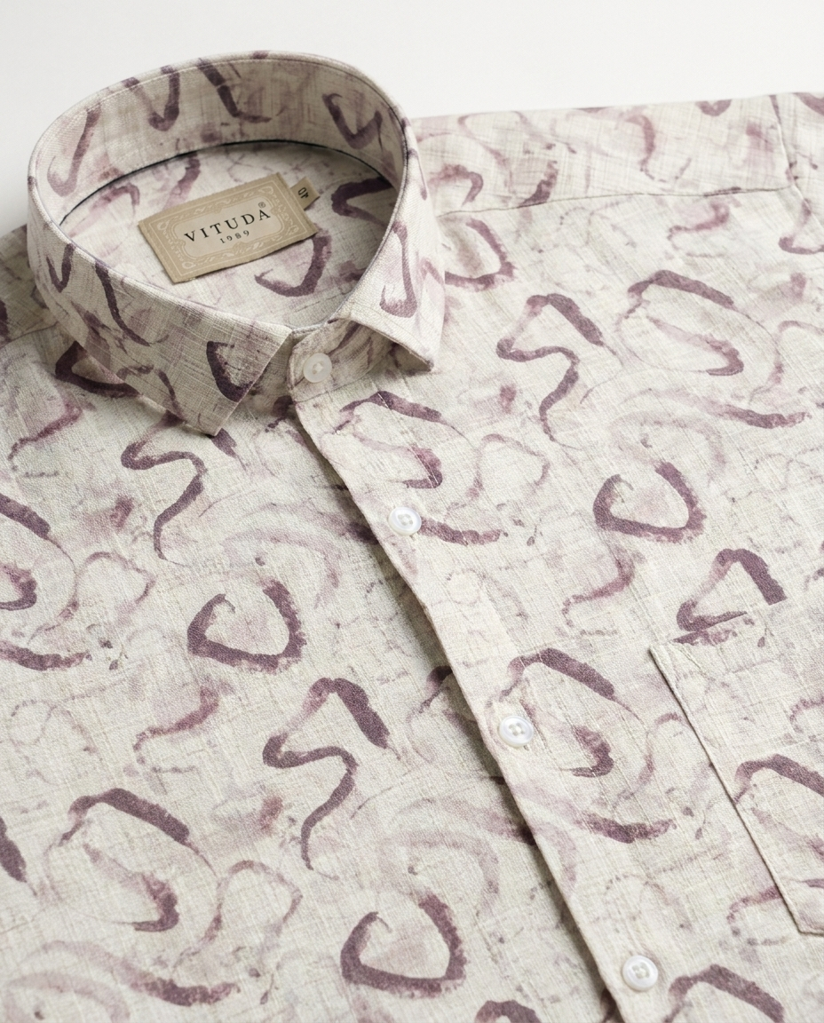 Freeform Brushstroke Shirt