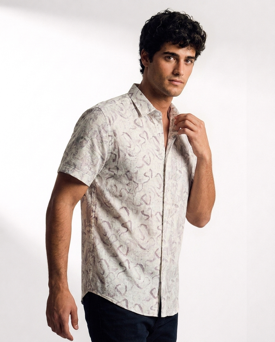 Freeform Brushstroke Shirt