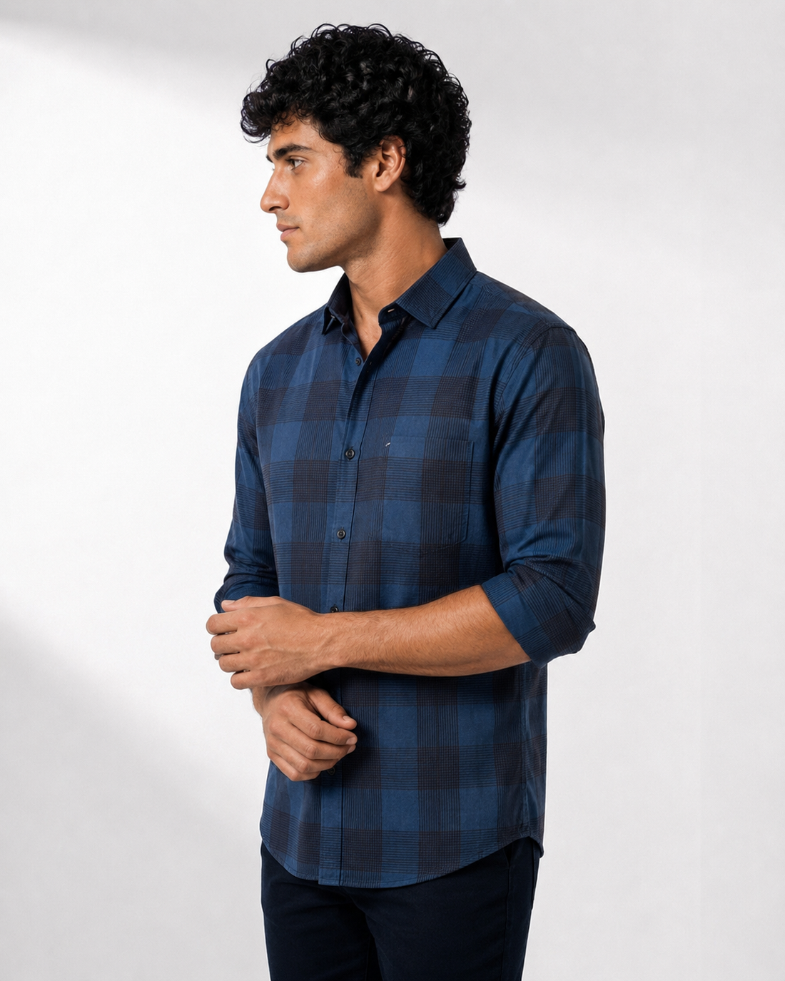 Bold Grid Check Shirt