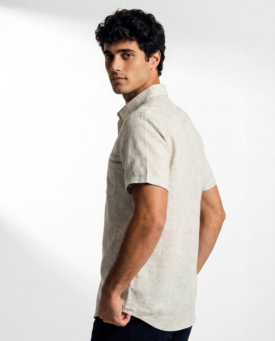 Lace Insert Panel Shirt
