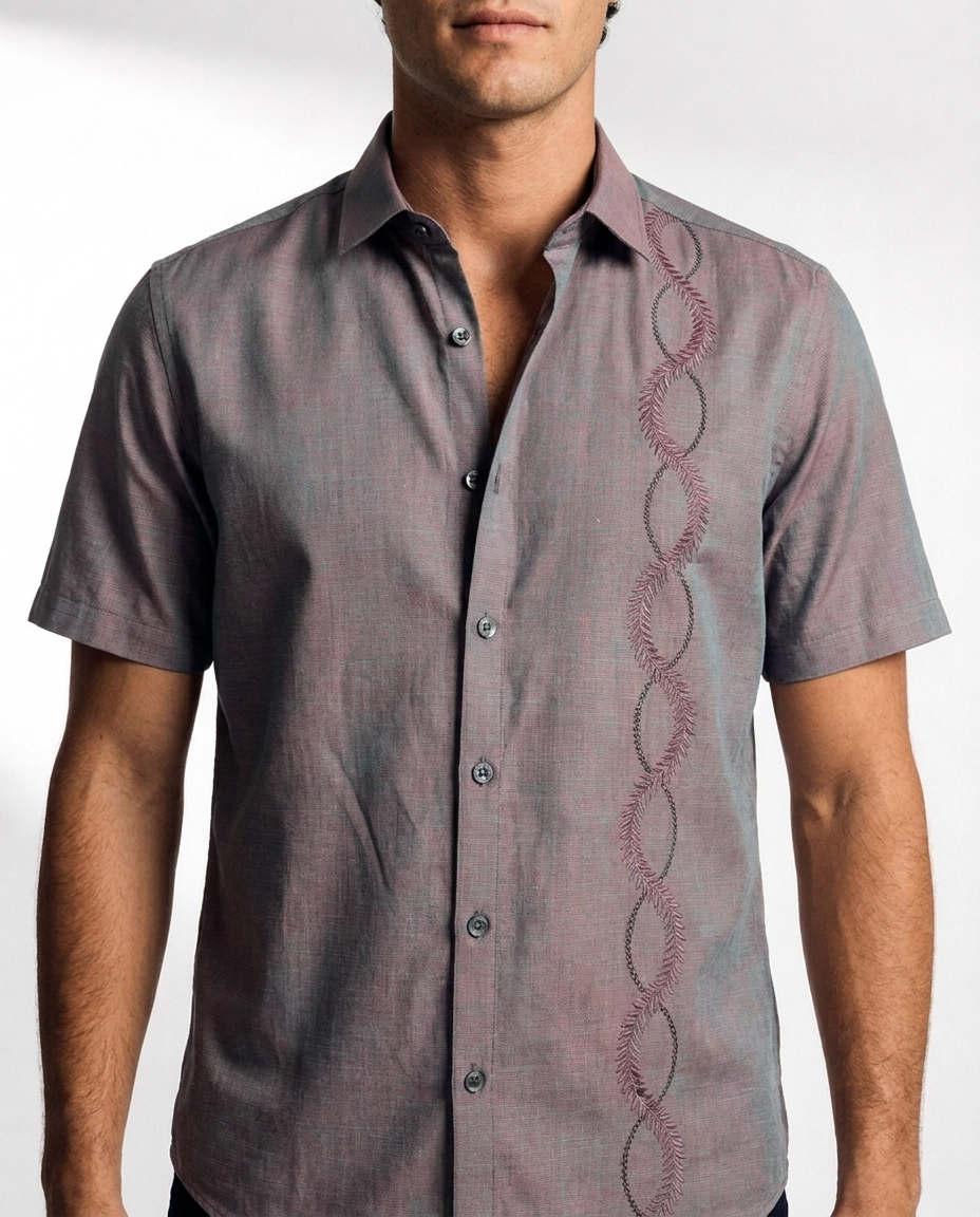 Loop Embroidery Shirt