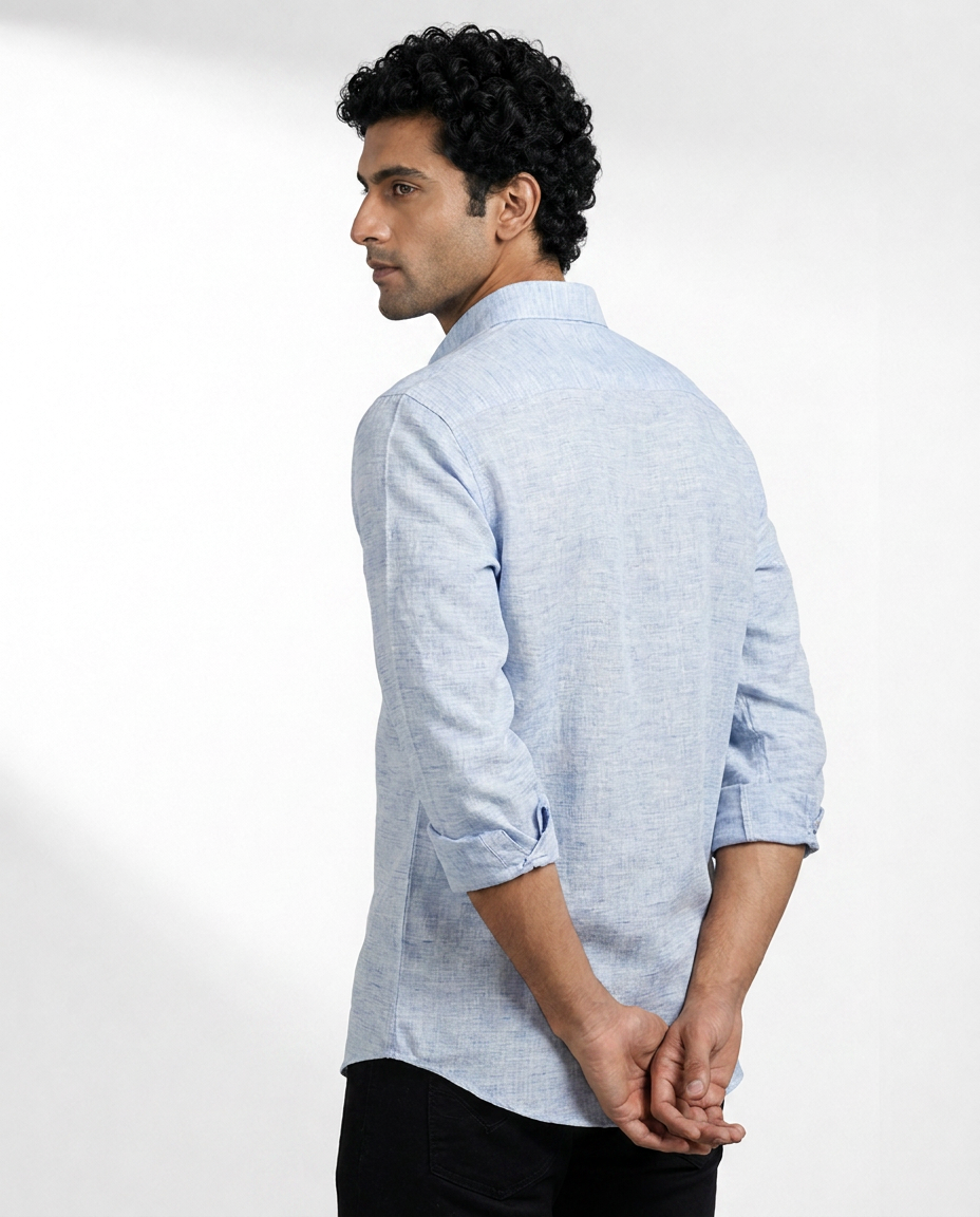 Contrast Chest Band Shirt