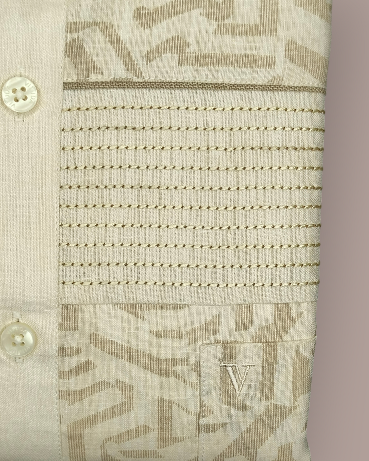 Men's Ivory Jacquard Ethnic Half Sleeves Shirt – Festive & Party Wear