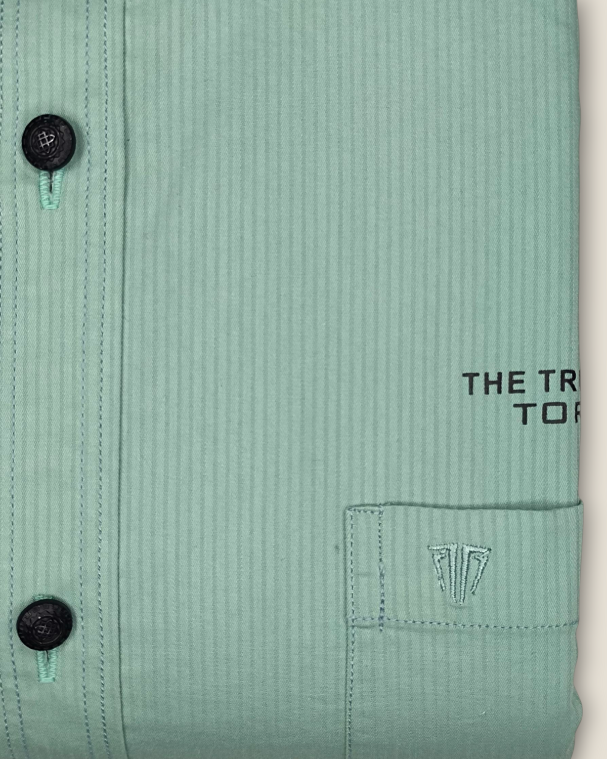 Men's Full Sleeves Smart Casual Shirt – Green | Premium Cotton Blend | Classic Fit