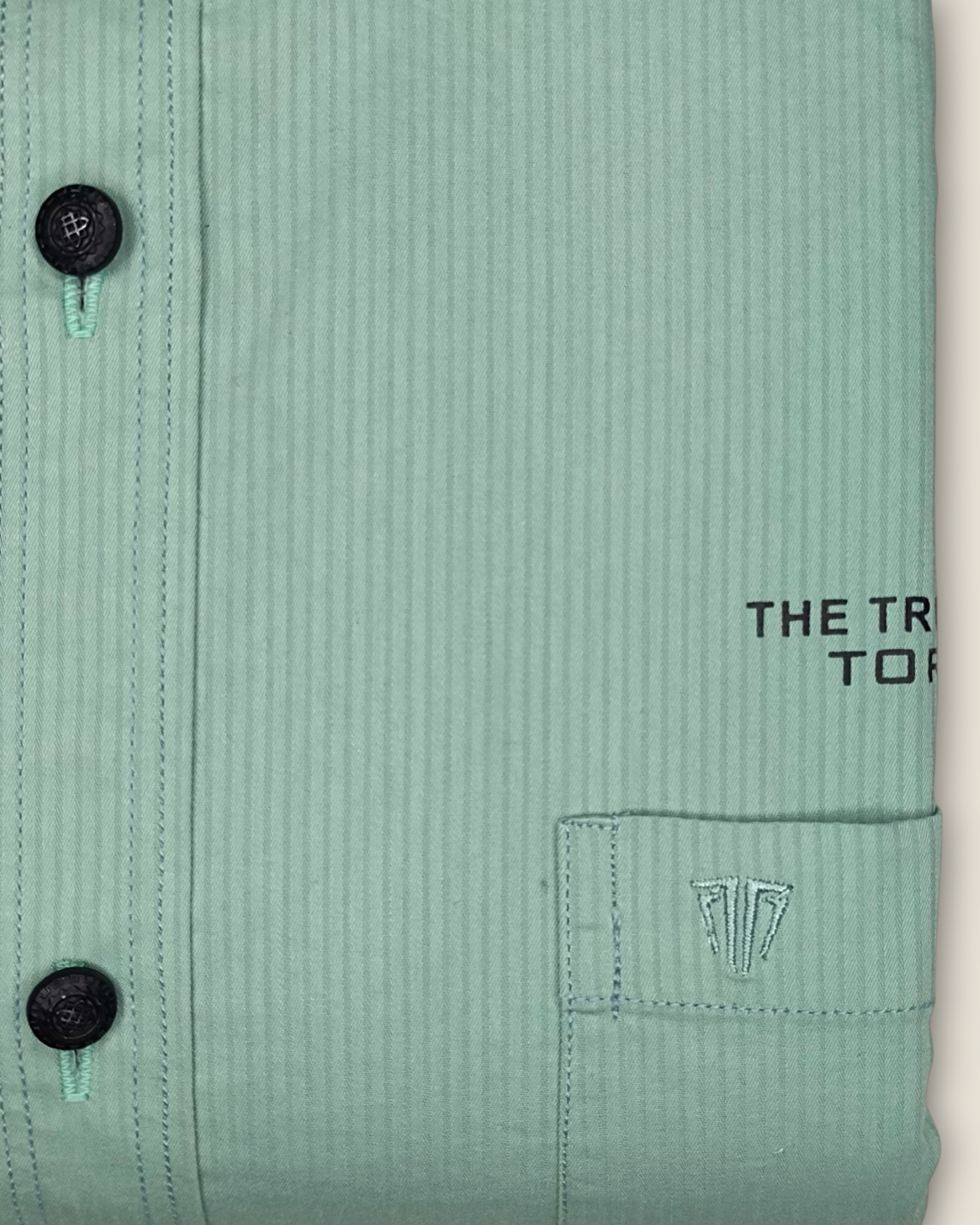 Men's Full Sleeves Smart Casual Shirt – Green | Premium Cotton Blend | Classic Fit