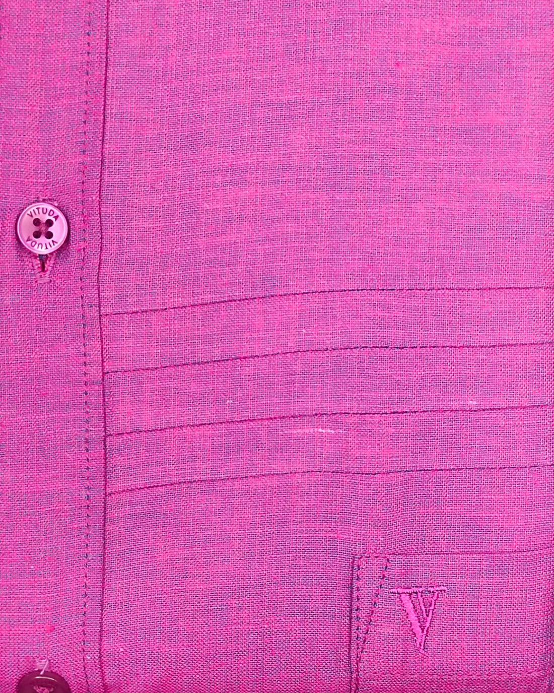 Men's Half Sleeves Magenta Party Wear Shirt – Bold & Stylish